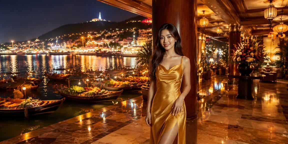 Chợ đêm Vũng Tàu nhộn nhịp – người dùng trải nghiệm giải trí trực tuyến qua điện thoại